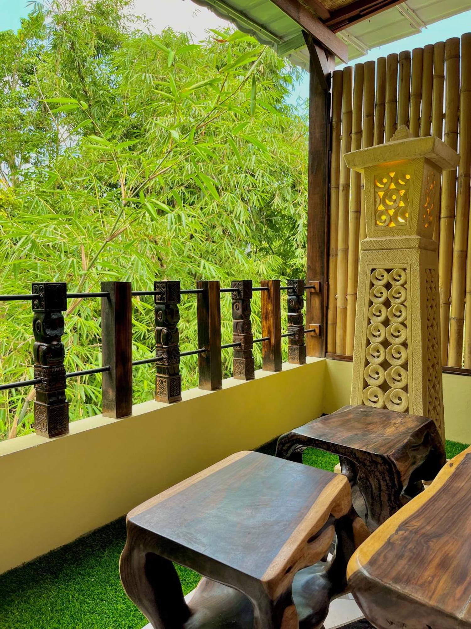 Hotel Bamboo Oasis à Ubud Extérieur photo