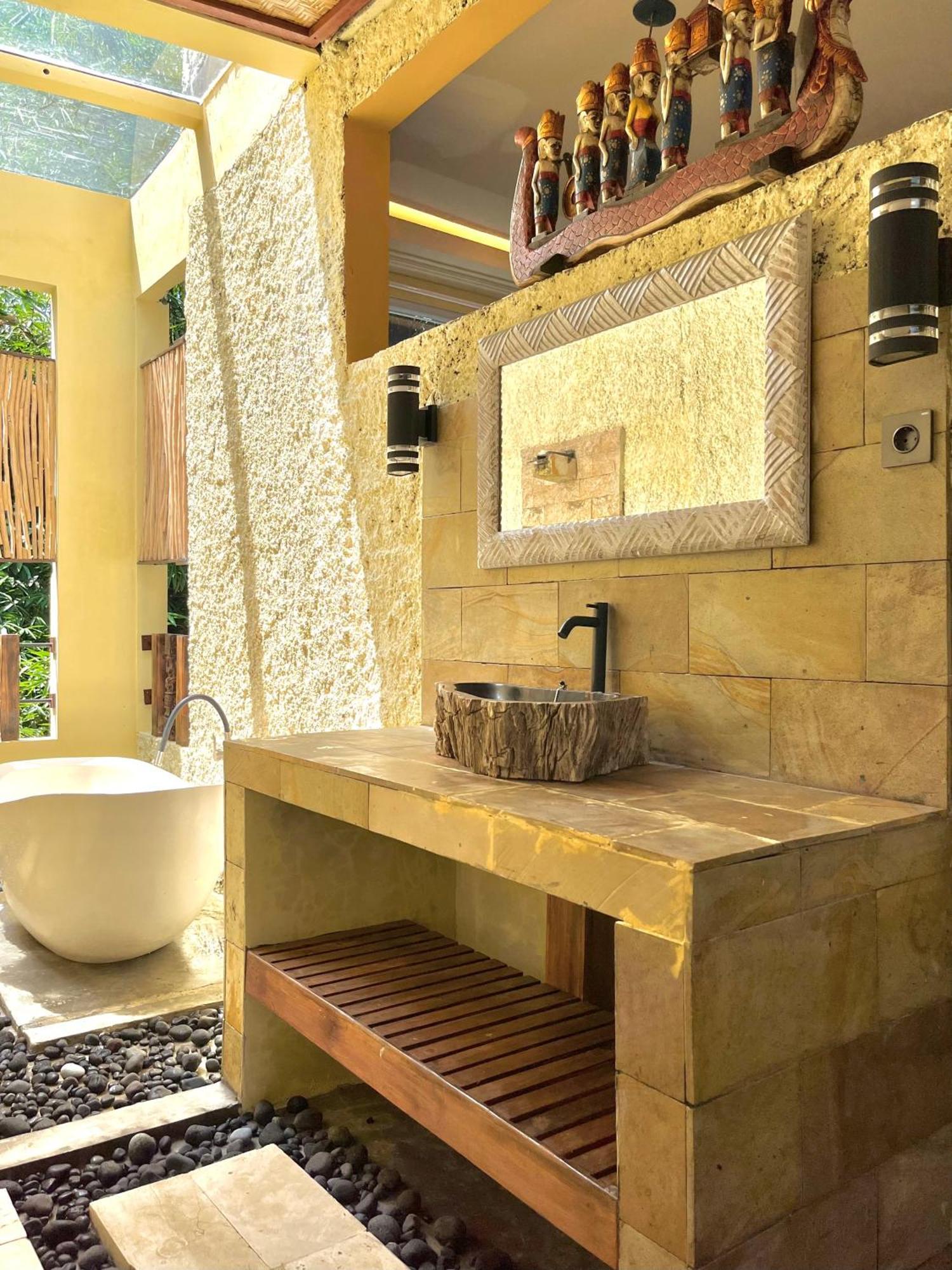 Hotel Bamboo Oasis à Ubud Extérieur photo