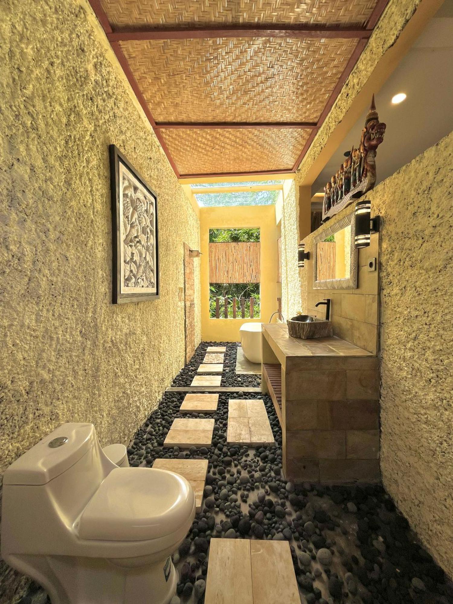 Hotel Bamboo Oasis à Ubud Extérieur photo